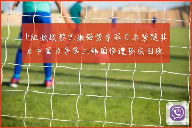 F组激战黎巴嫩强势夺冠日本紧随其后中国力争第三韩国惨遭垫底困境